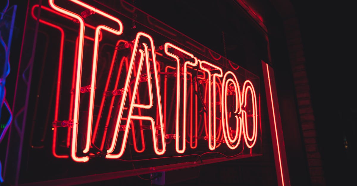 What to Ask Tattoo Artists About Their Hygiene Practices